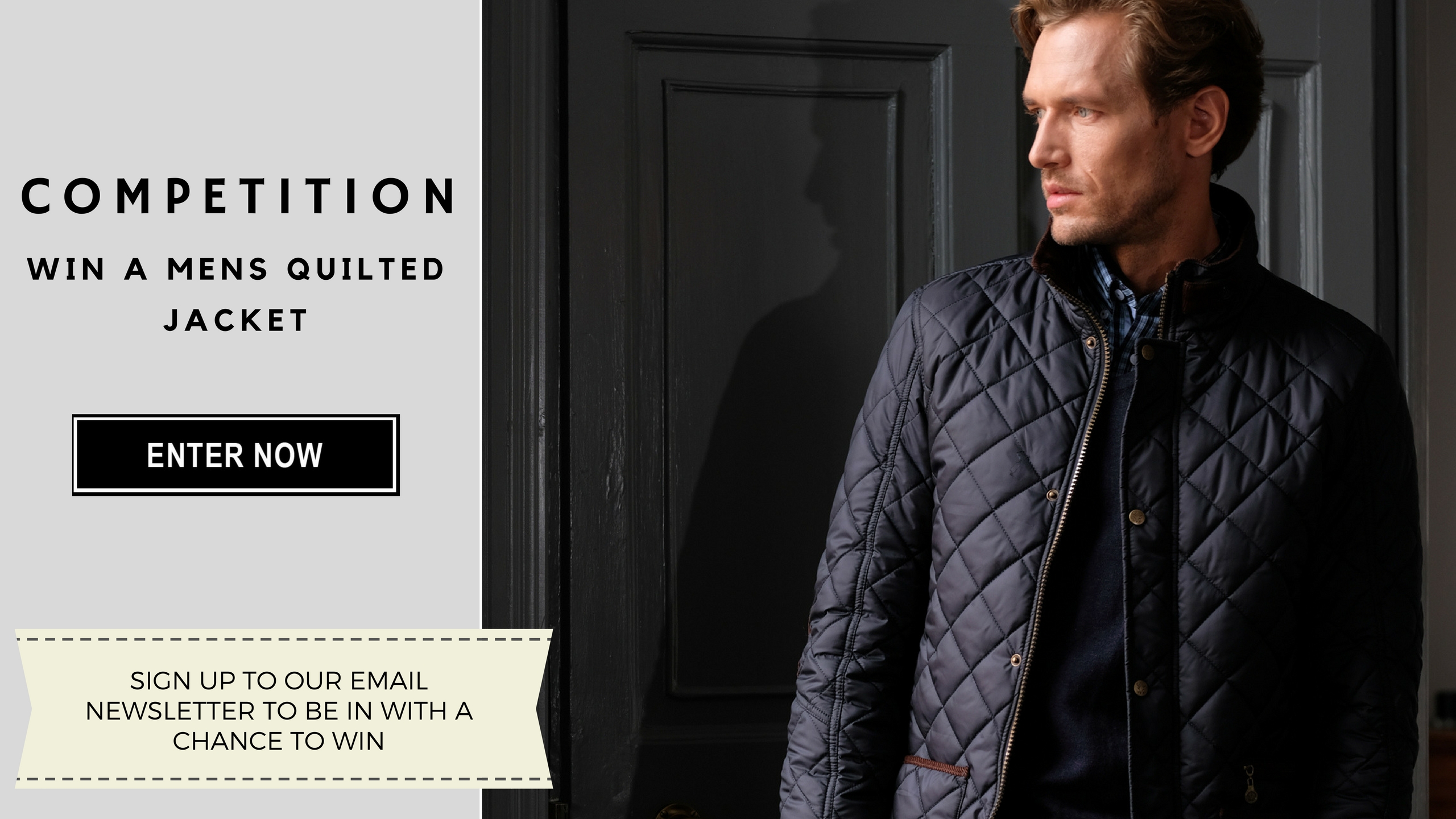 Enter our Competition to Win a Mens Quilted Jacket by Vedoneire of ...